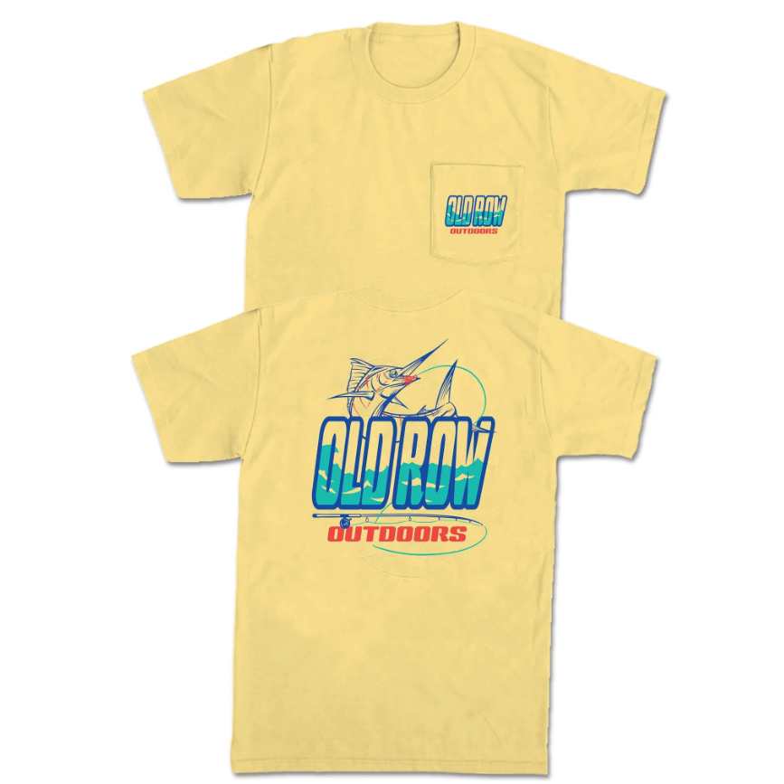 Old Row Outdoors Marlin Pocket Tee