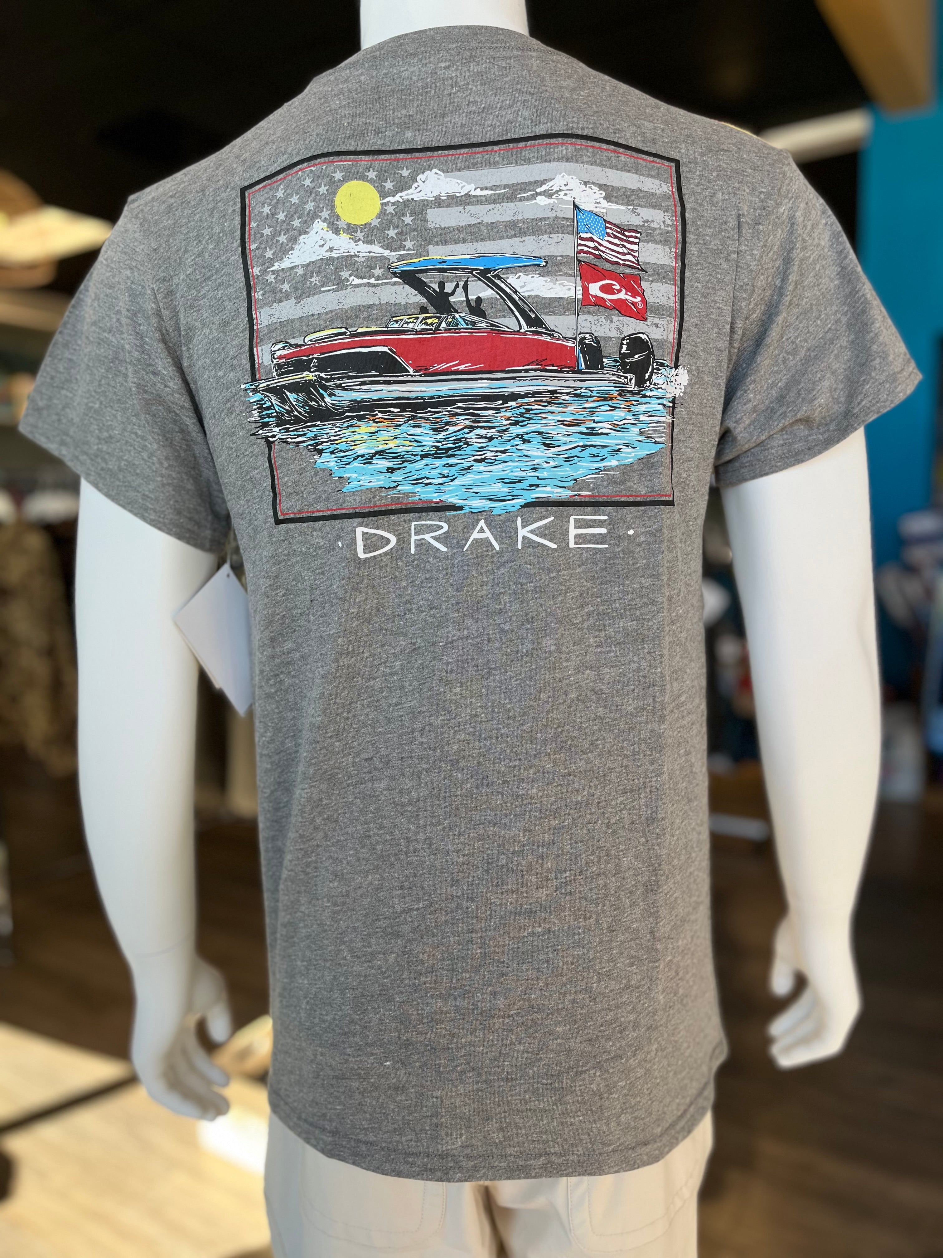 Americana Flag Pontoon s/s Tee