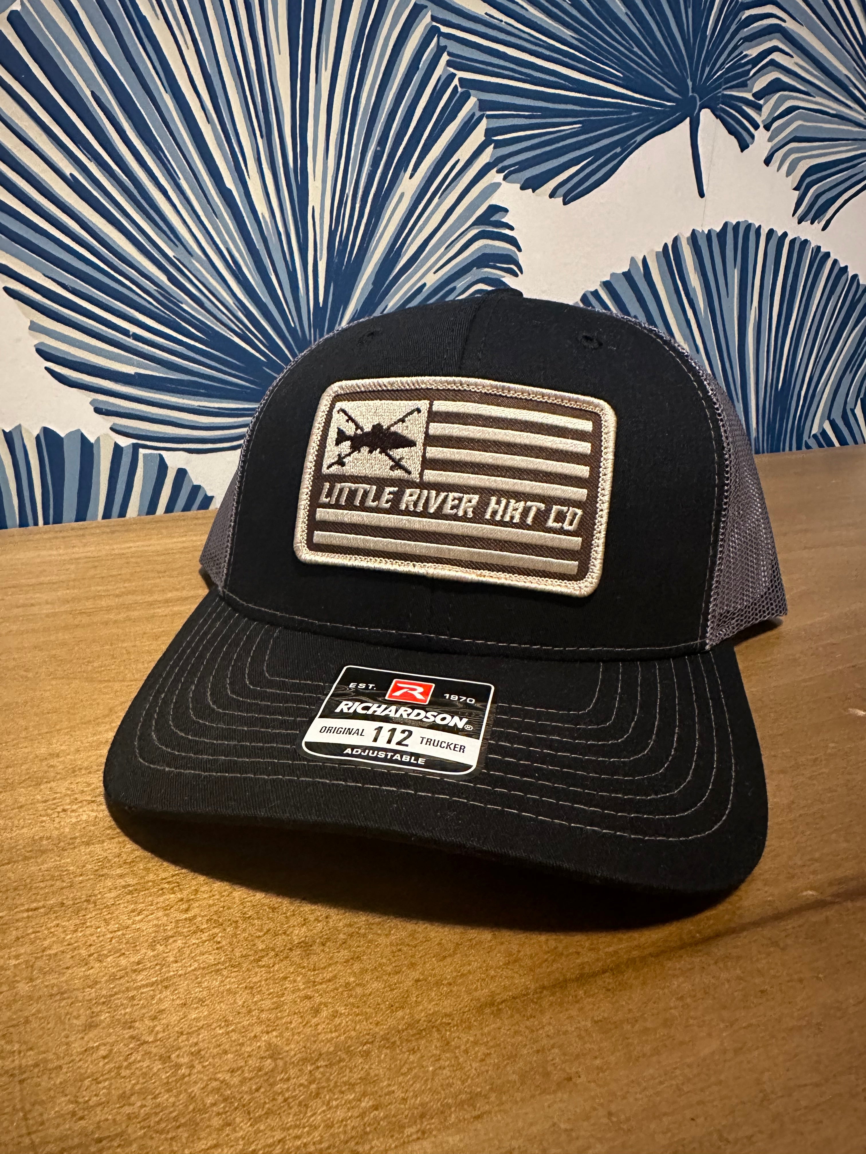 Fishing American Flag Hat