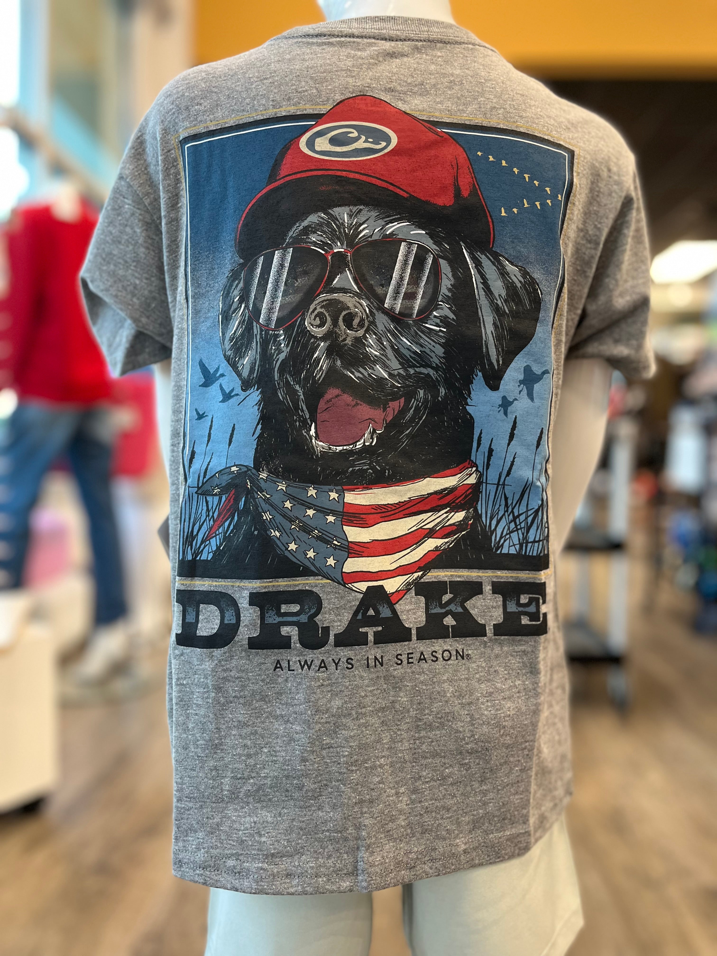 Drake Youth Americana Lab s/s Tee