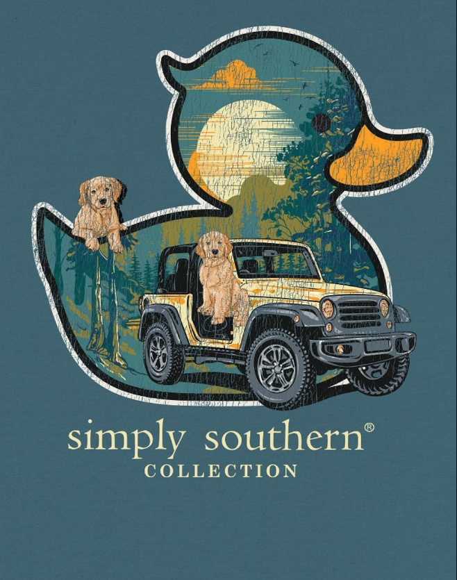 Youth s/s Jeep Duck Tee