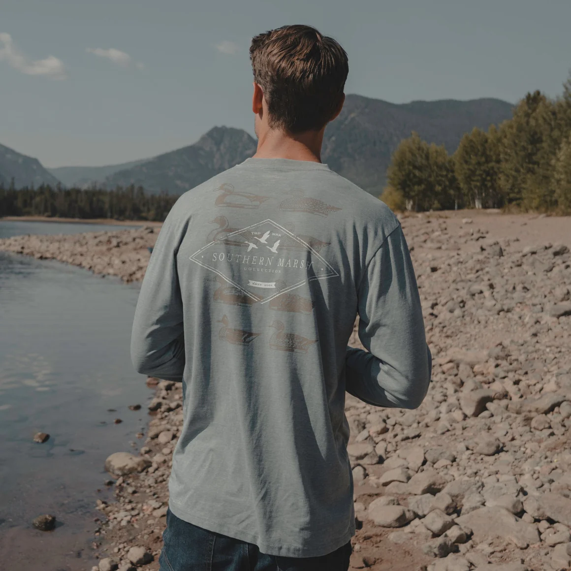 L/S Seawash Tee - Decoy Stamp