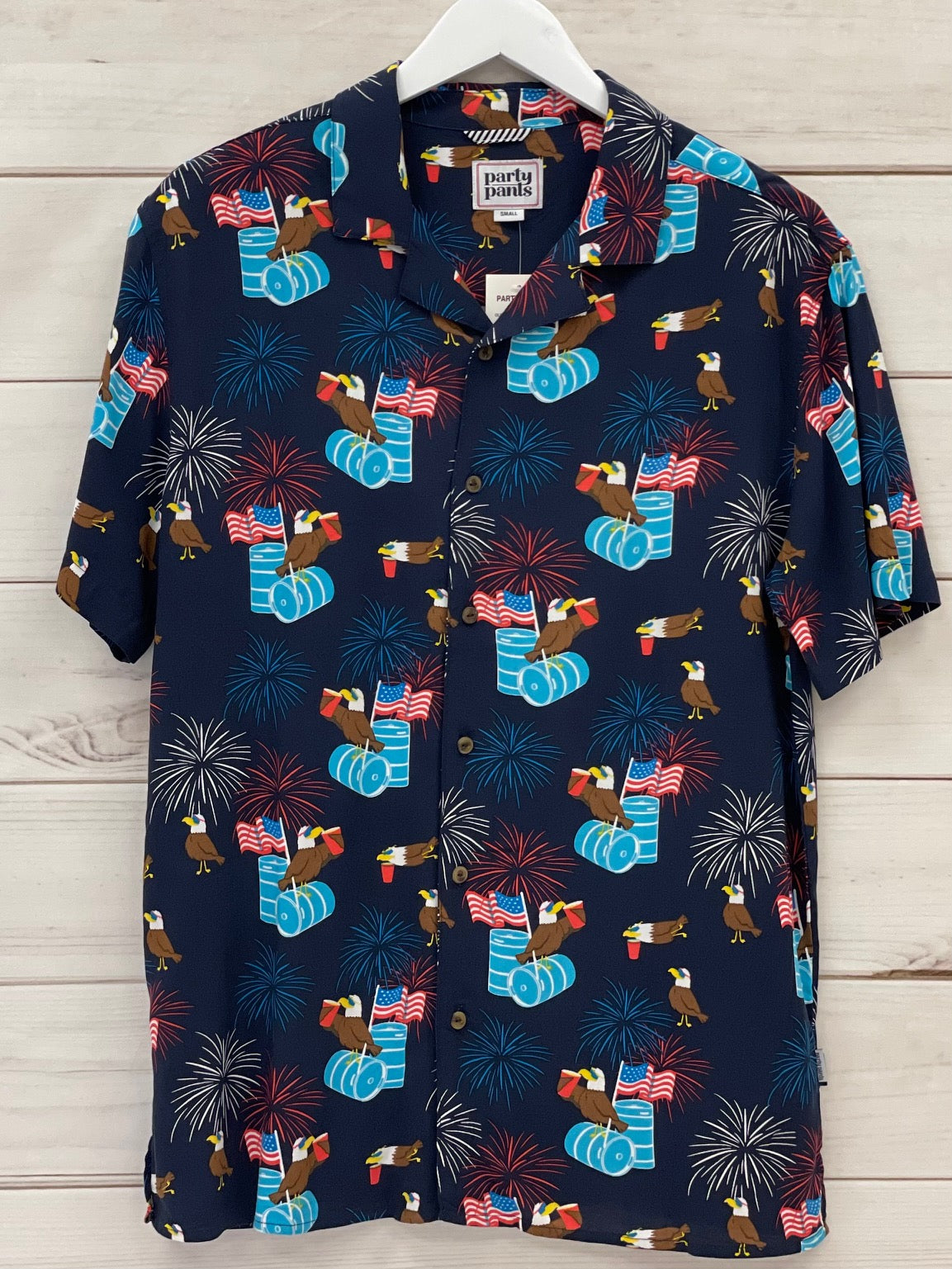 Old Glory Button Down Navy