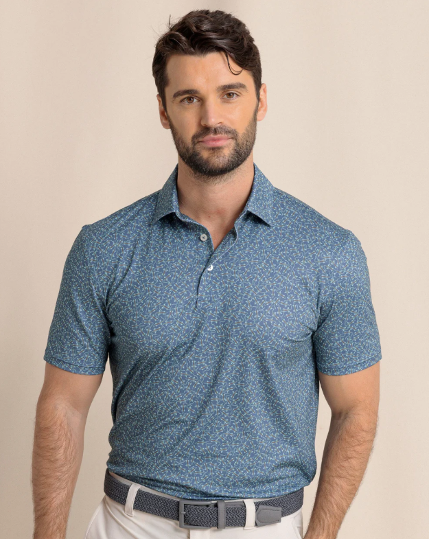 Driver Iguana Glee Printed Polo