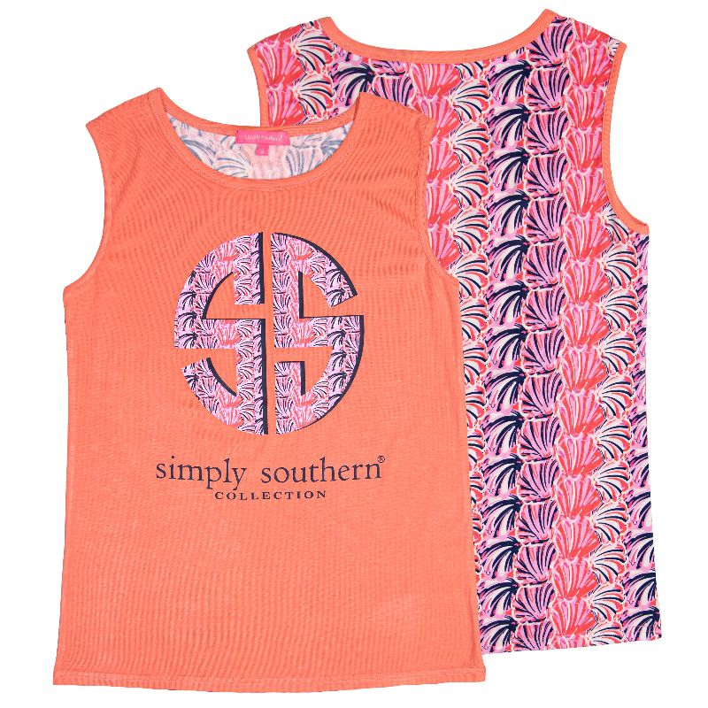 Simply Southern Youth Scallop Tank