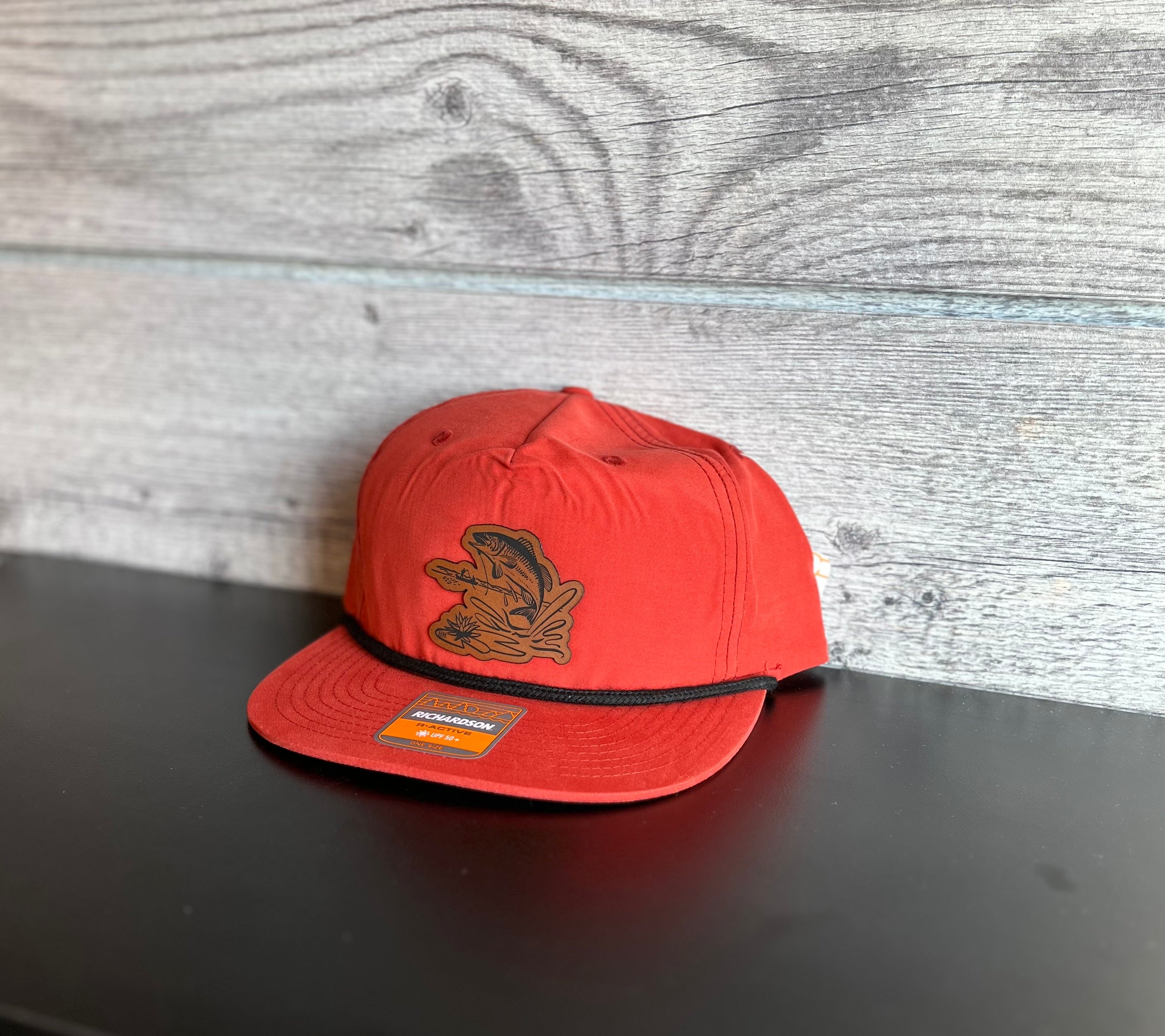 Soft Leather Patch Hat