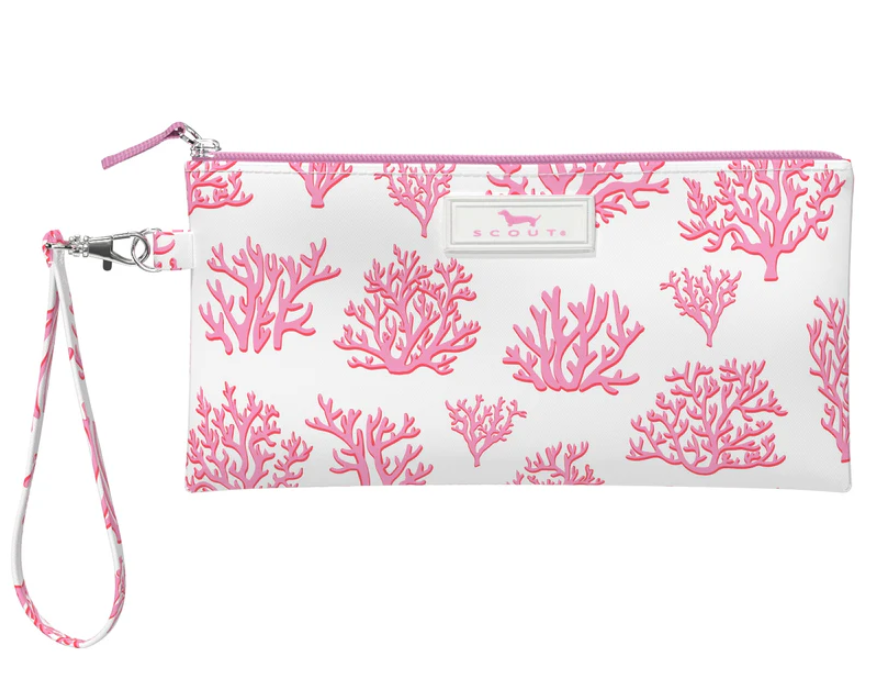 Kate Wristlet - Floral Reef