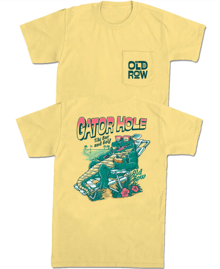 Gator Hole Pocket Tee