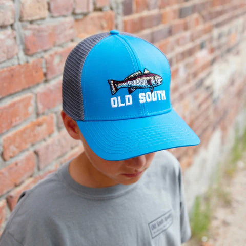 Youth Red Fish Trucker Hat