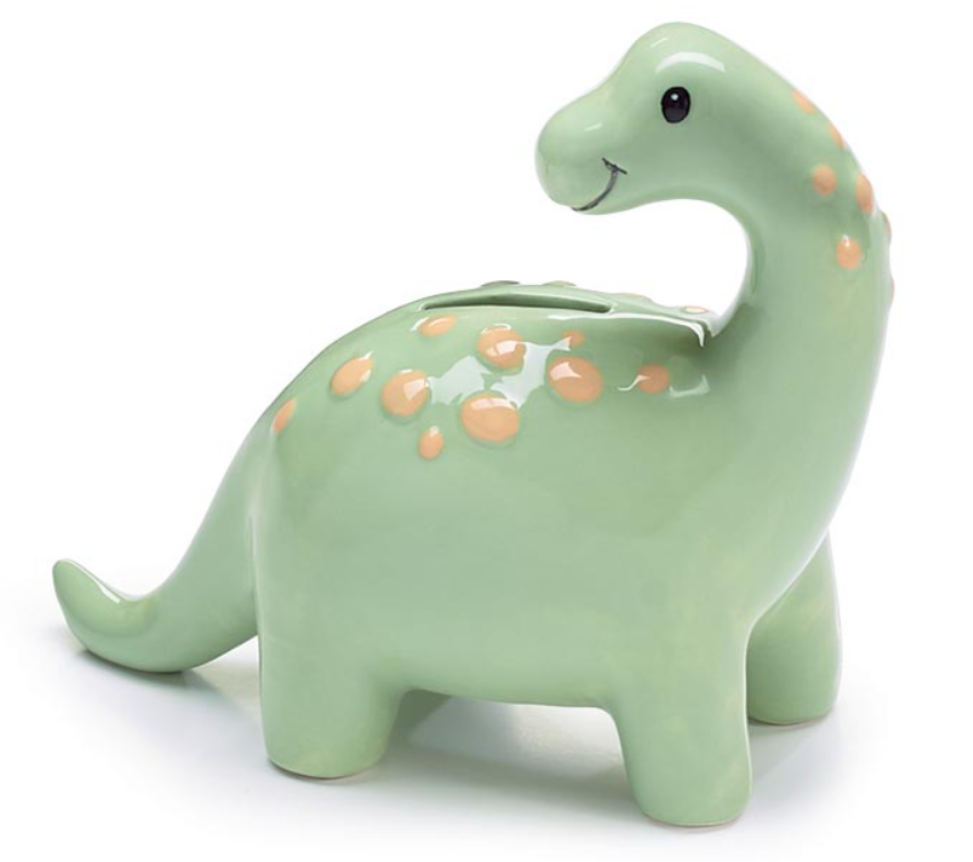 Green Dinosaur Money Bank