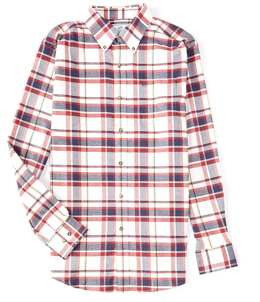 Washoe Plaid Flannel Intercoastal Performance Sport Shirt