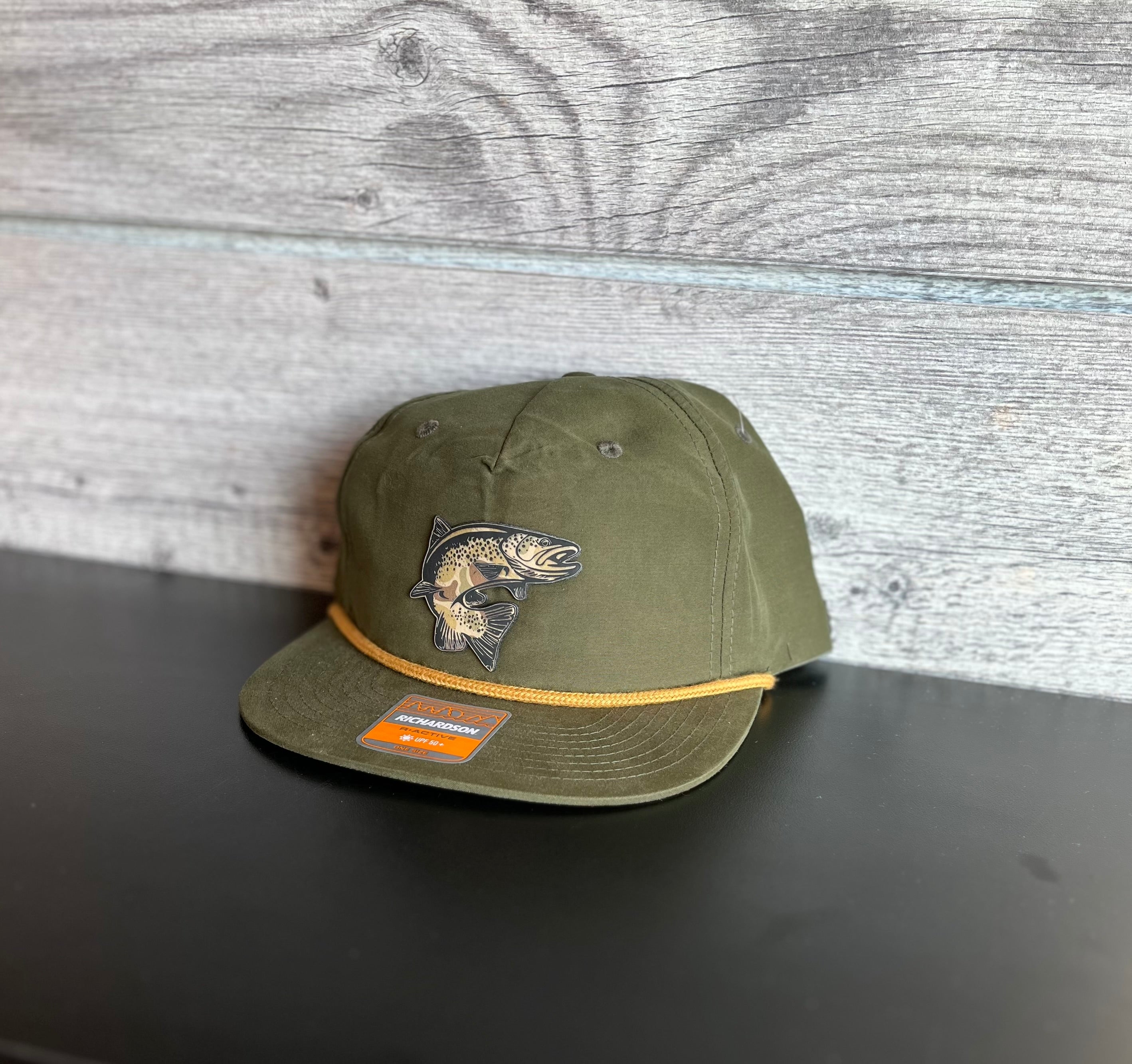 Soft Leather Patch Hat