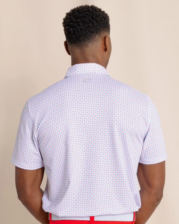 Driver Fin-tastic Catch Printed Polo