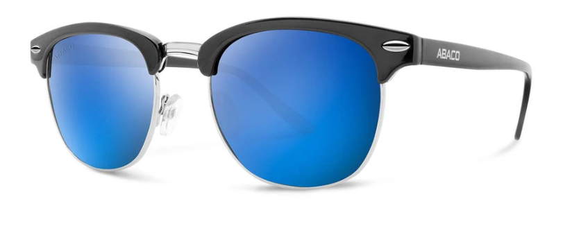 Montana- Gloss Black/Deep Blue Mirror