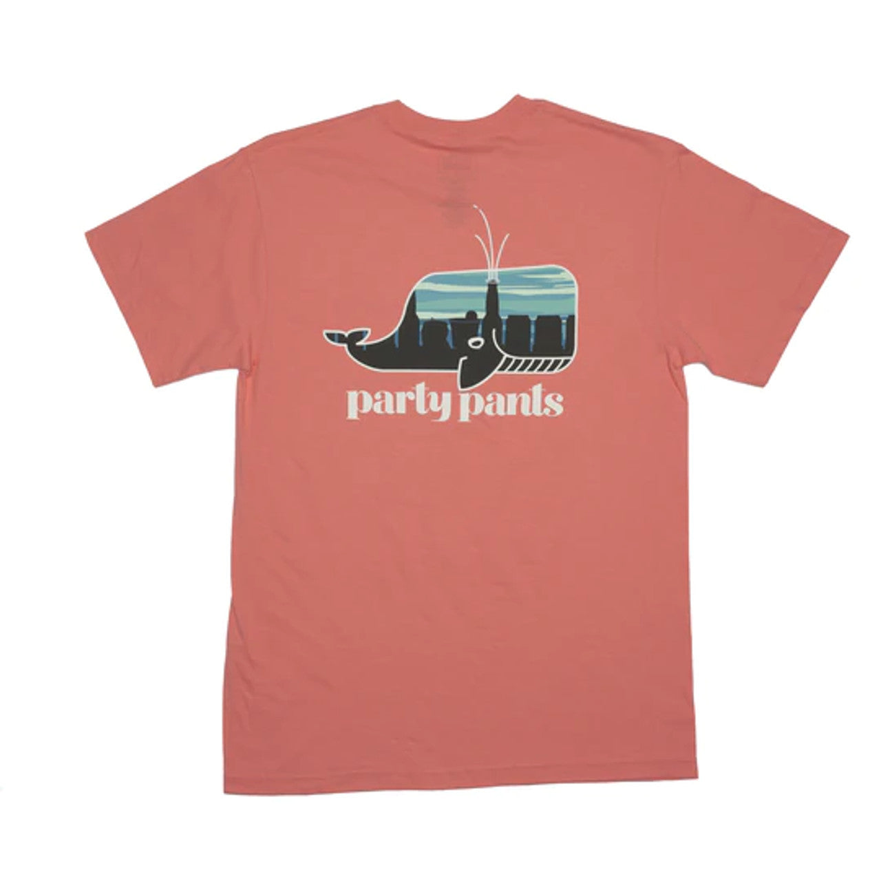 Recycle s/s tee coral silk