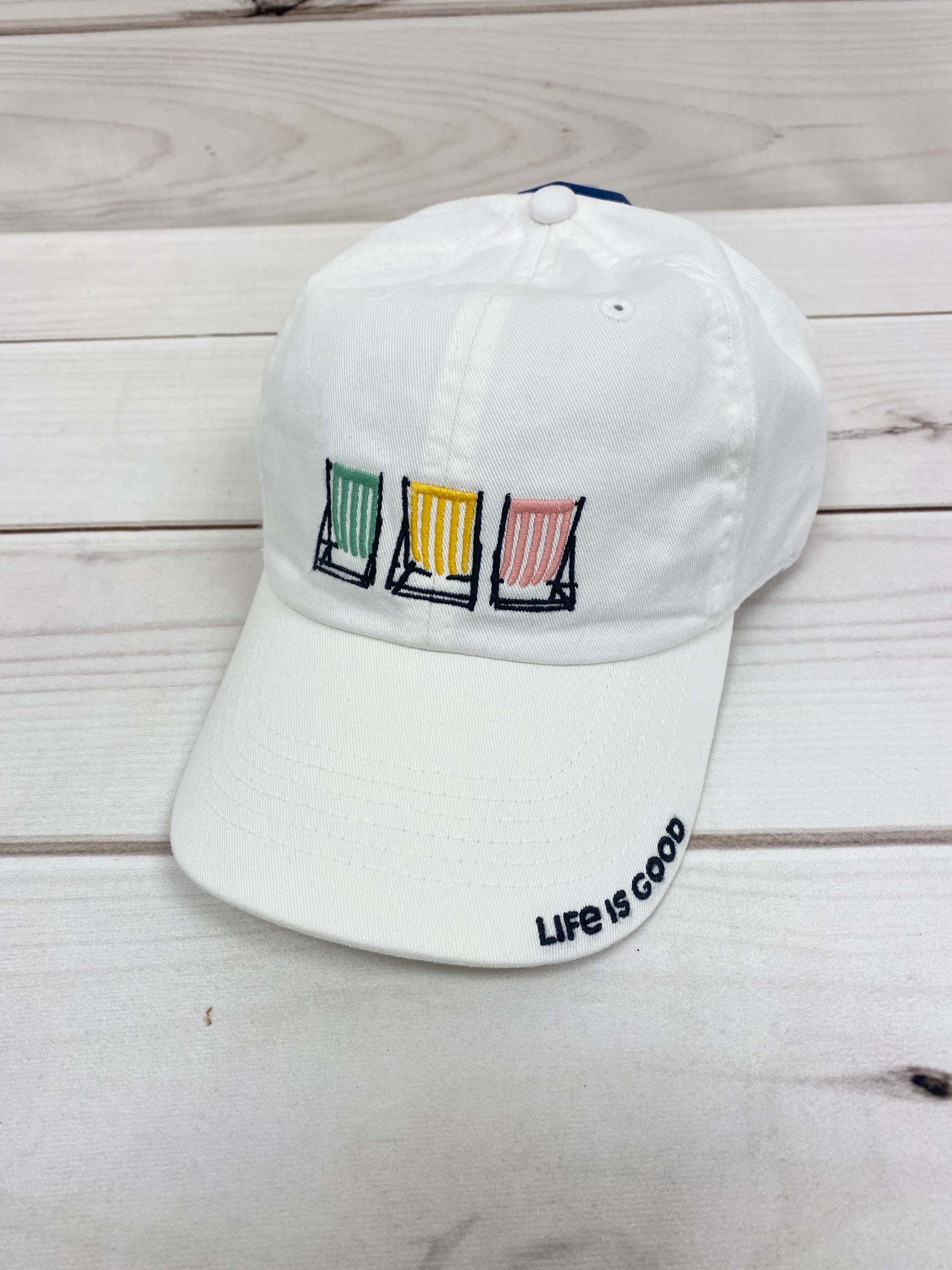 Stripped Beach Chair Chill Cap