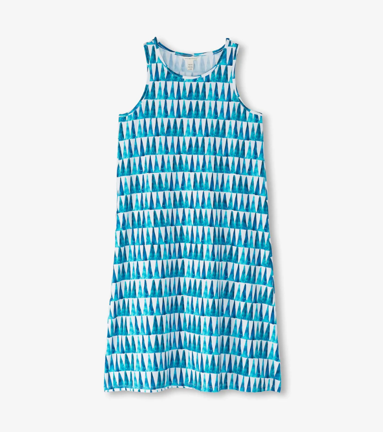 Painted Triangles Summer Dress
