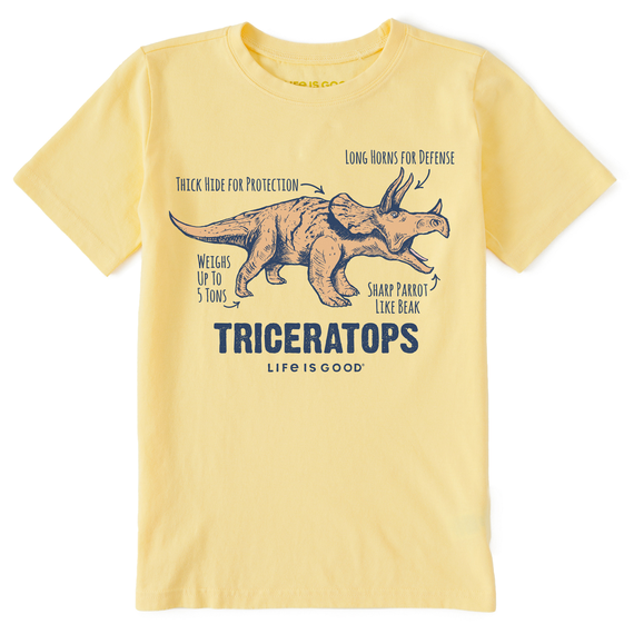 Youth Crusher Tee Triceratops