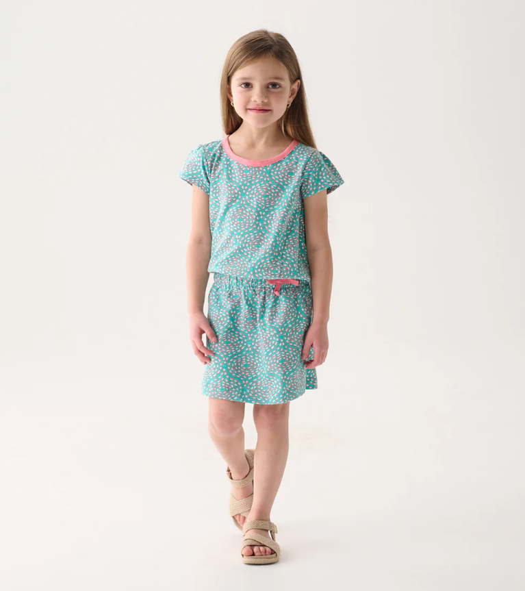 Girls Skipped Stones T-Shirt Dress