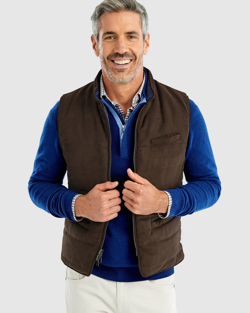 Silas Reversible Quilted Vest