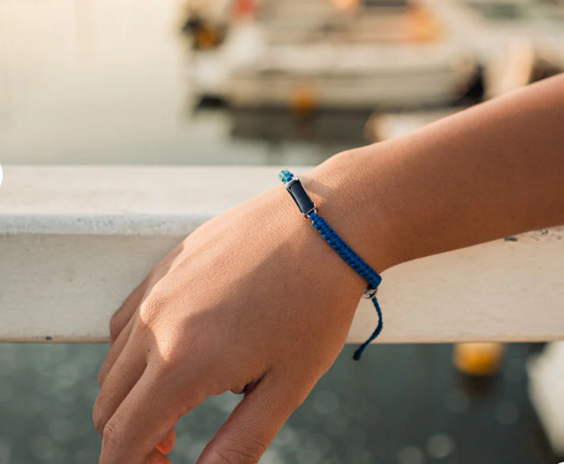 Ghost Net Bracelet - Teal