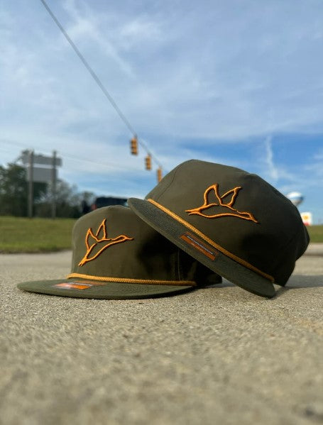 Icon Grandpa Rope Hat - Green/Yellow