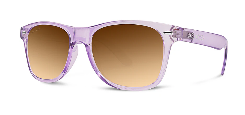 Laguna- Translucent Lavender/Brown Gradient