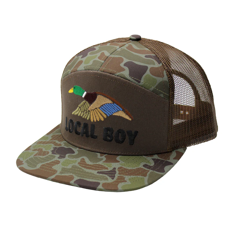 Wood Duck 7 Panel Hat