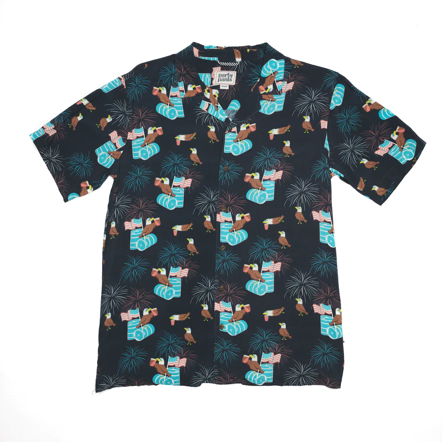 Old Glory Button Down Navy