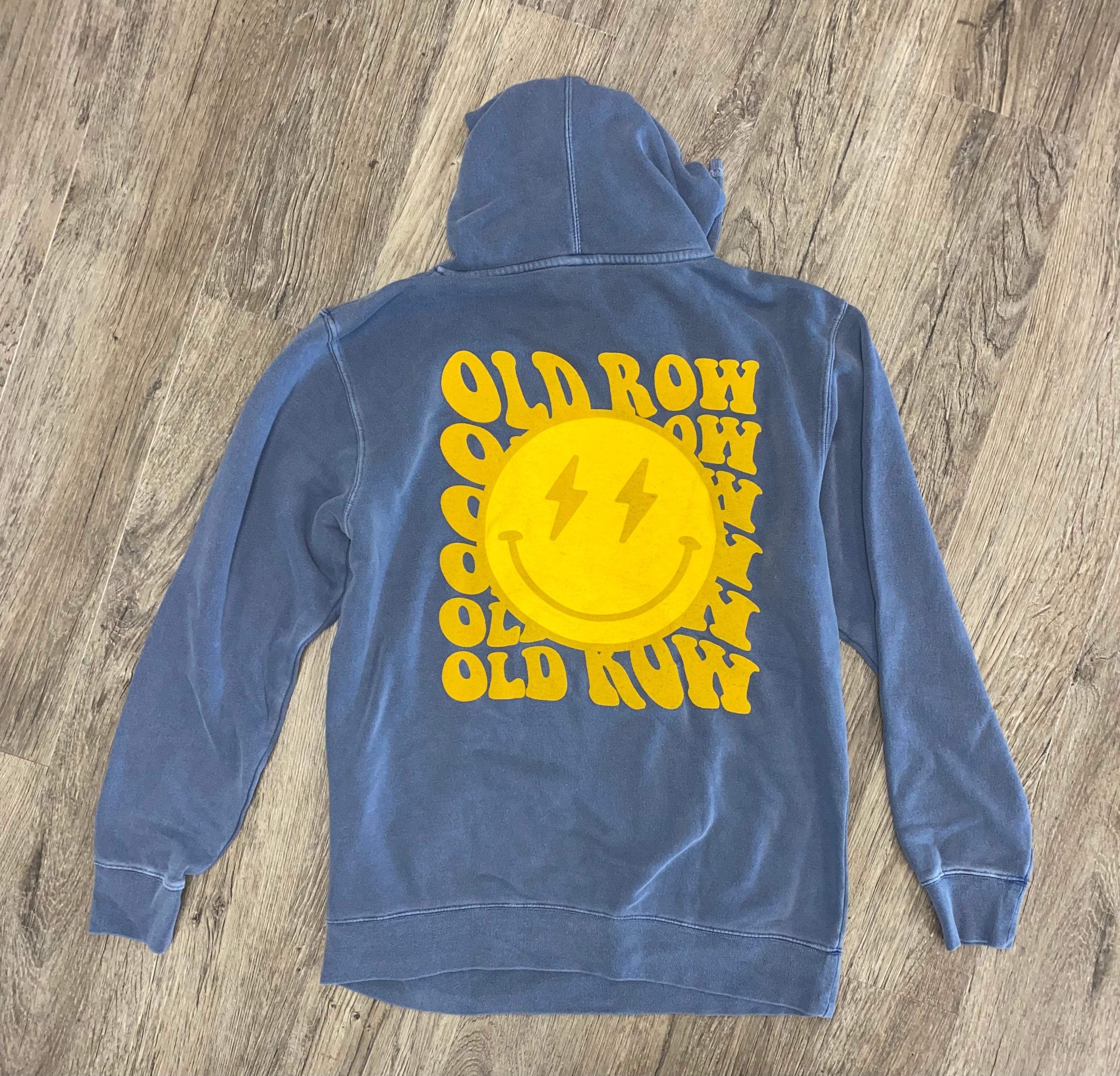 Smiley Pigment Dyed Hoodie