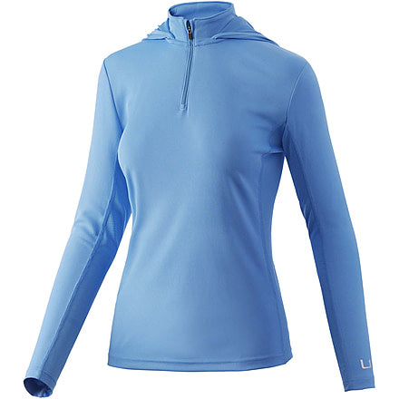 WOMENS ICON X HOODIE BLUE RADIANCE M