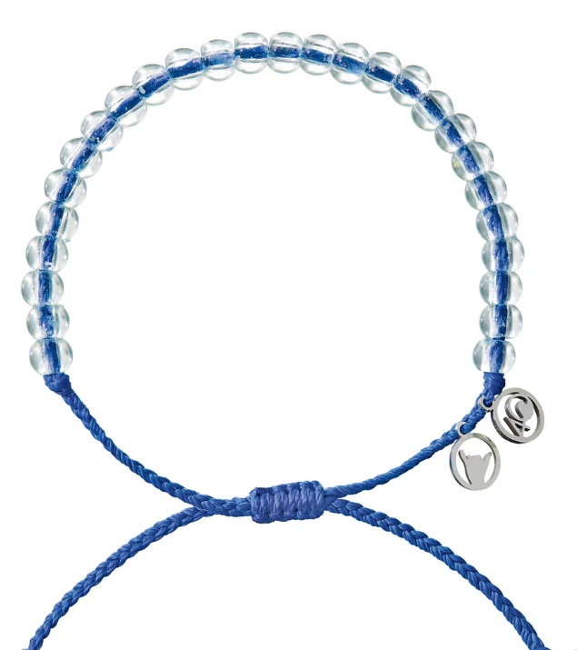 Signature Beaded Bracelet - Blue