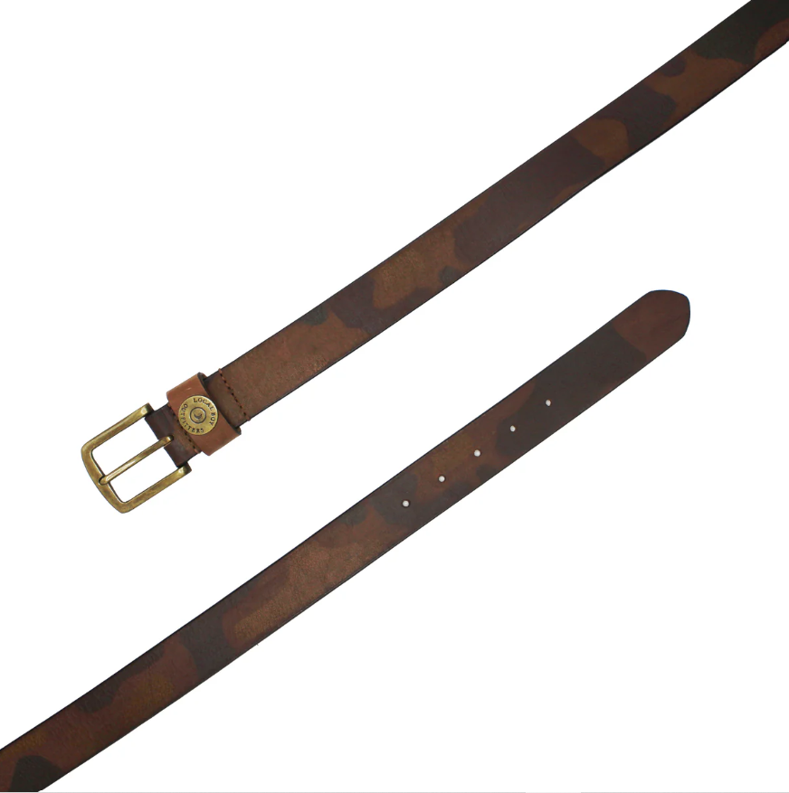 Printed Leather Belt