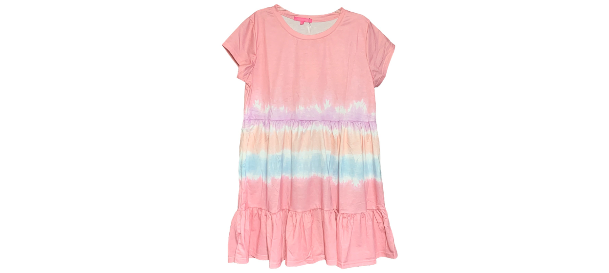 Tie Dye Babydoll Dress