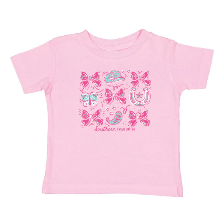Toddler Cowgirl Bows Tee