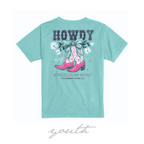 Youth Howdy Boots Tee
