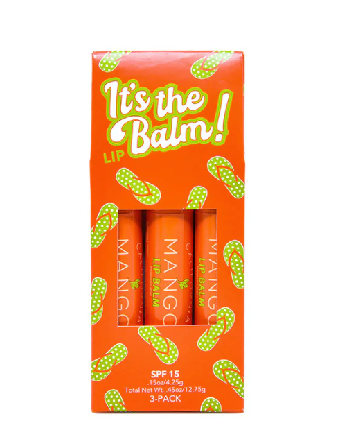 It's the Balm Lip Balm 3 pack
