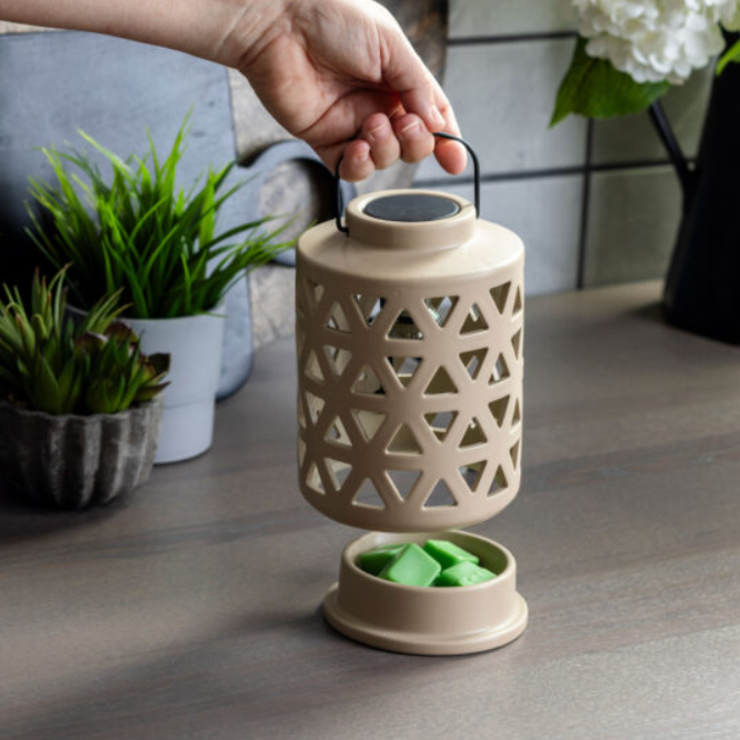 Geo Lantern Canopy Illumination Warmer