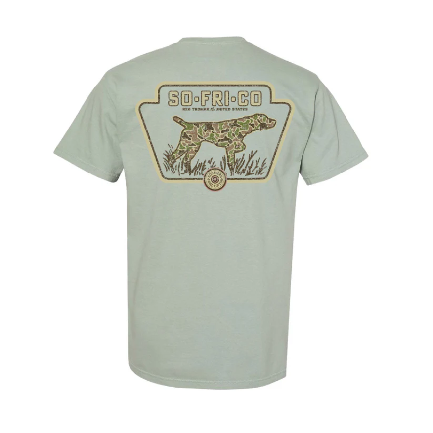 Old School Camo Badge Tee