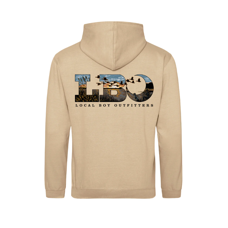 Brushwood Hoodie - LBO Marsh Scene