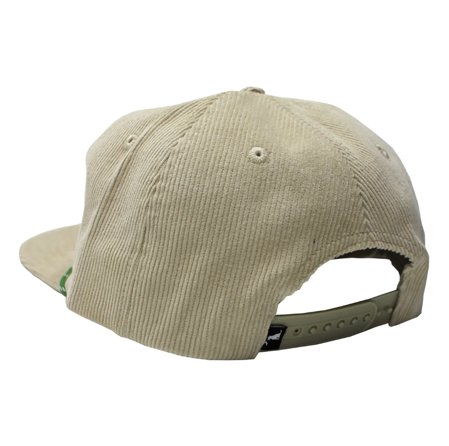 Lucky Duck Corduroy Hat - Light Khaki