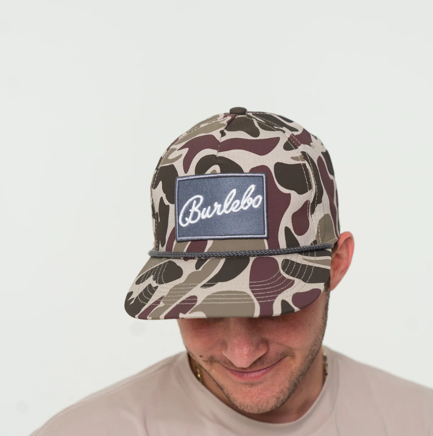 Burlebo Grey Patch Cap - Camo