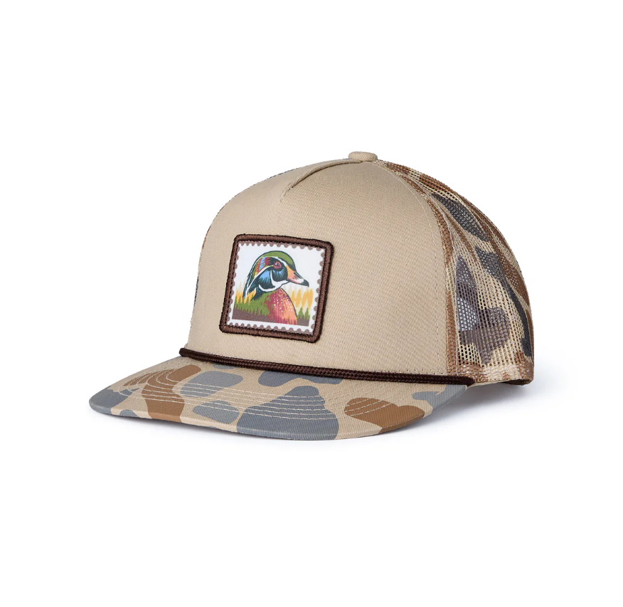 Wood Duck Stamp Cap - Camo