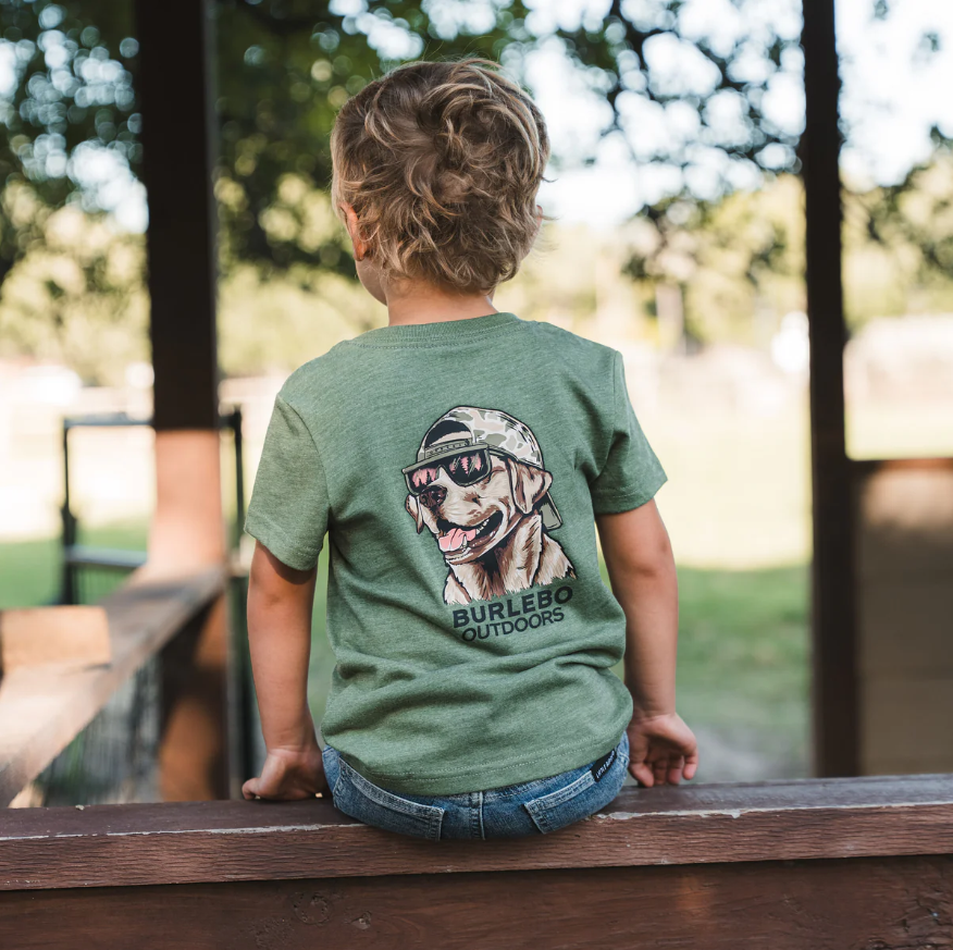 Toddler Mallard Camo Dog Tee