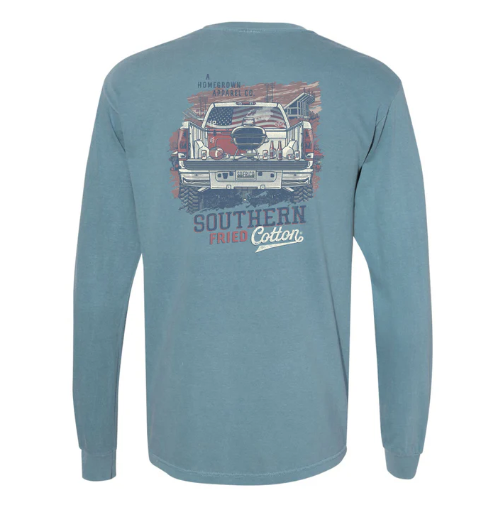 Tailgating in the South L/S Tee