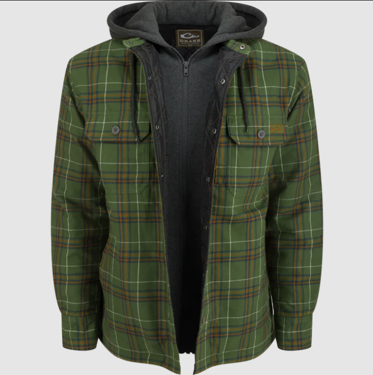 The Campfire Flannel Hoodie