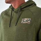 Fleece Hoodie - Deer Camo Patch
