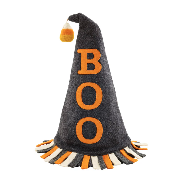 Boo Felt Witch Hat Sitters