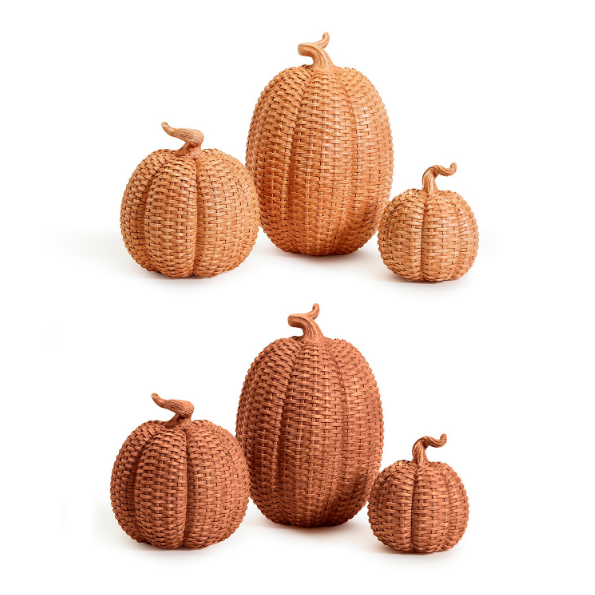 Basket Weave Pumpkin