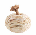 Large Corn Husk Rope Pumpkin